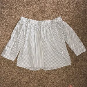 Off the shoulder top